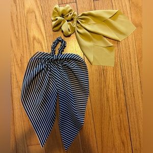 Scarf scrunchies
